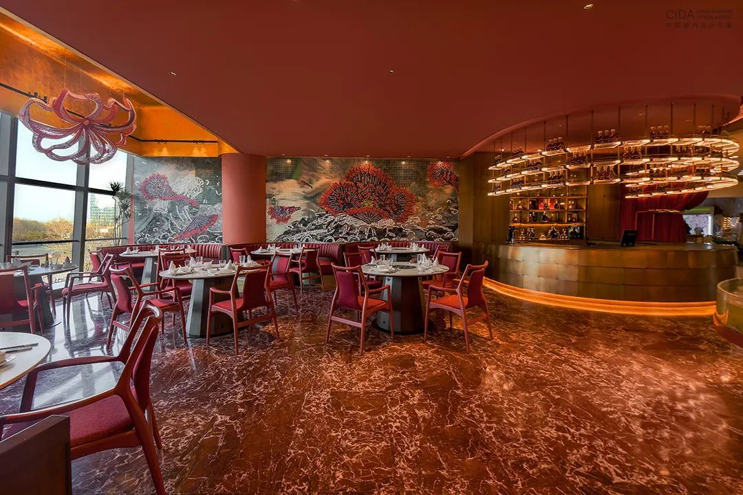 北京萬(wàn)興通達(dá)辦公裝修項(xiàng)目-粵界海鮮火鍋店裝修效果圖裝修效果圖