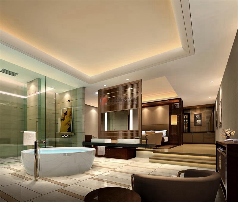 北京萬(wàn)興通達(dá)辦公裝修項(xiàng)目-鴻洲游艇國(guó)際酒店裝修案例效果圖