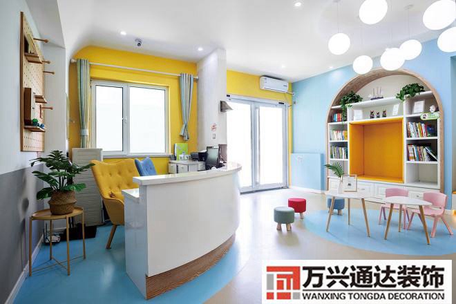 青島小學(xué)教育培訓(xùn)裝修少兒培訓(xùn)學(xué)校裝修