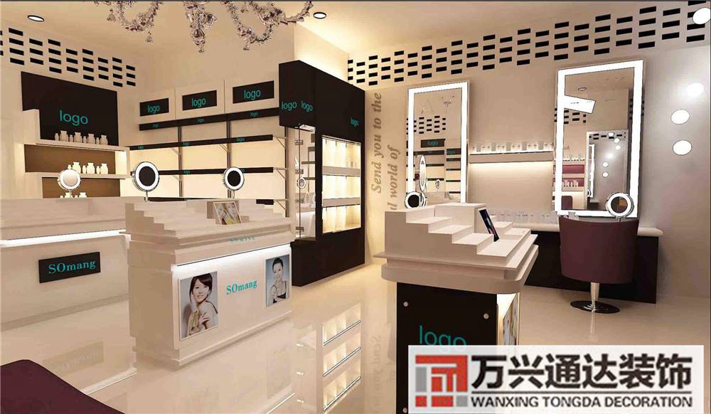 化妝品店的裝修圖最新化妝品店裝修圖片