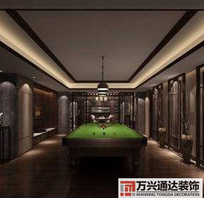 4線城市臺球室裝修效果圖臺球廳裝修設(shè)計(jì)效果圖 風(fēng)格